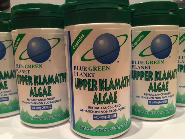 ALGAS DEL LAGO KLAMATH Nueva maxima potencia 60 Capsulas